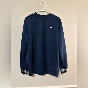 Navy Adidas Crewneck (Size L)